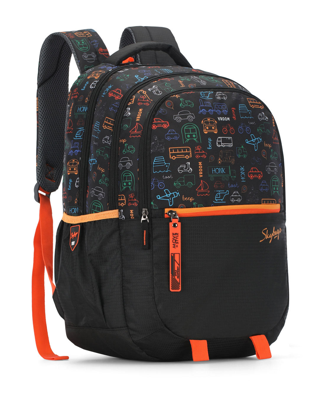 SKYBAGS FIGO PLUS 07 ΣΑΚΙΔΙΟ ΠΛΑΤΗΣ ΜΑΥΡΟ 30L