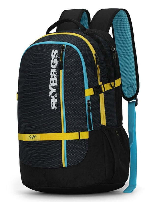 SKYBAGS HERIOS PLUS 03 ΣΑΚΙΔΙΟ ΠΛΑΤΗΣ ΜΑΥΡΟ 30L