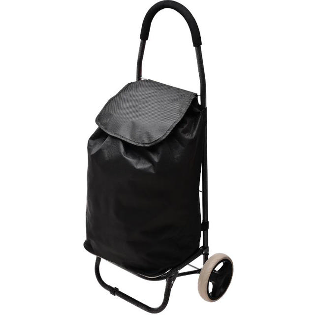 ESTIA SHOPPING TROLEY 46L - BLACK