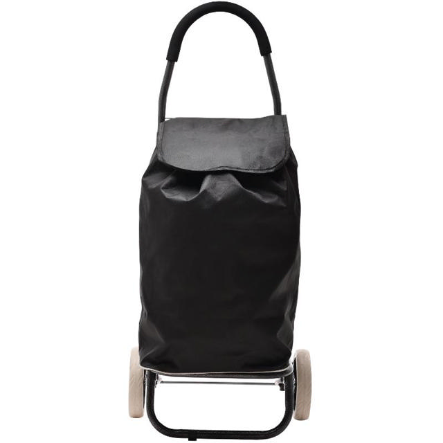 ESTIA SHOPPING TROLEY 46L - BLACK