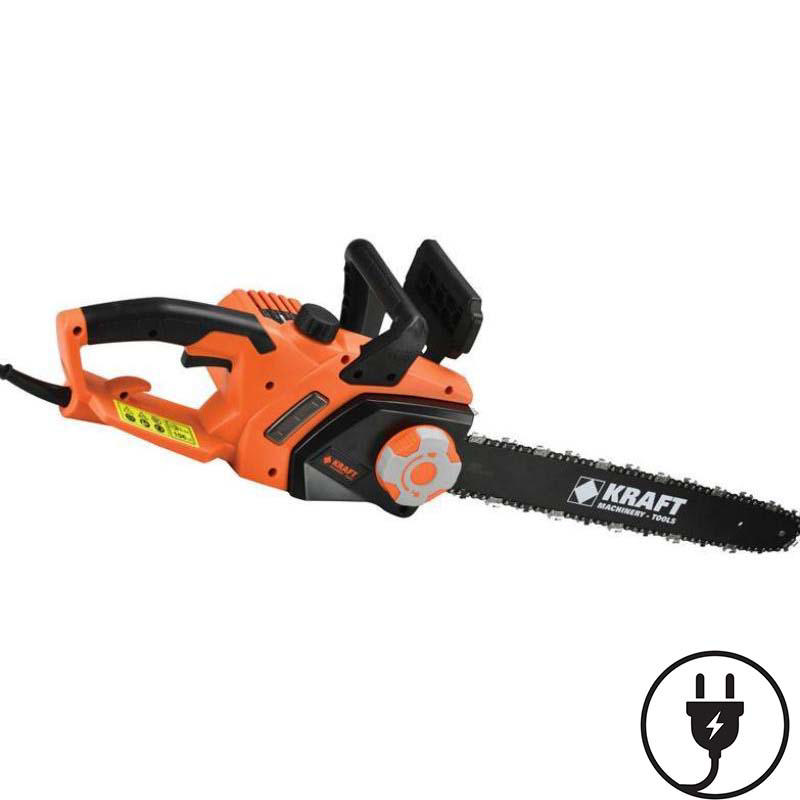 KRAFT ELECTRIC CHAINSAW 2.4KW WITH BLADE 45CM