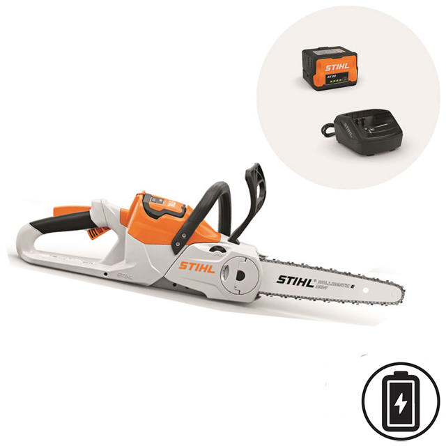 STIHL MSA 60 C-B ΕΠΑΝΑΦΟΡΤΙΖΟΜΕΝΟ ΑΛΥΣΟΠΡΙΟΝΟ12'' 2xAK20 ΜΕ ΜΠΑΤΑΡΙΑ ΚΑΙ ΦΟΡΤΙΣΤΗ