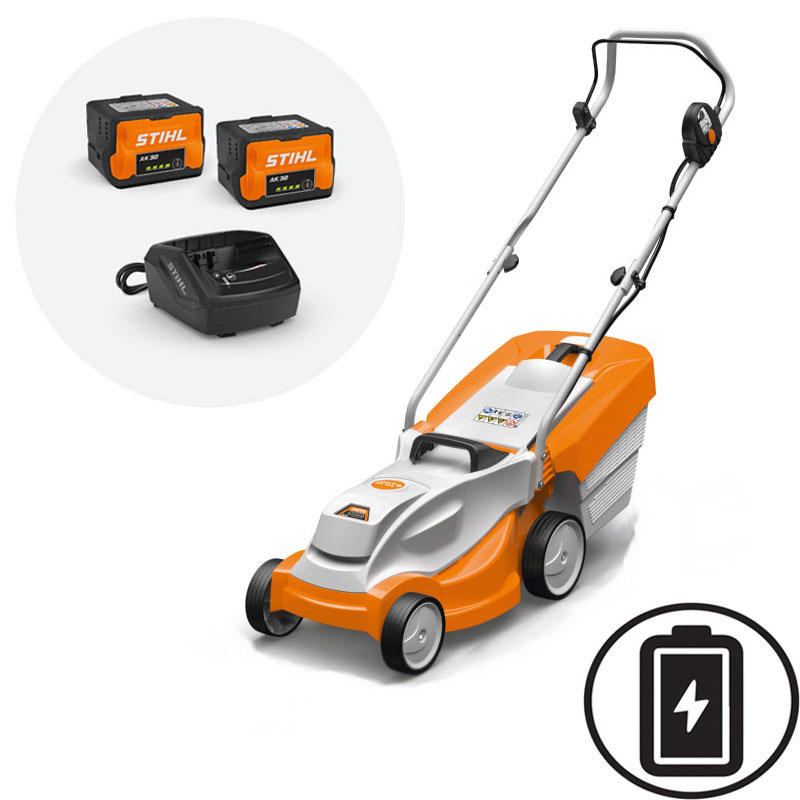 STIHL RMA 235 CORDLESS MOWER SET 2xAK20 WITH BATTERY AND CHARGER