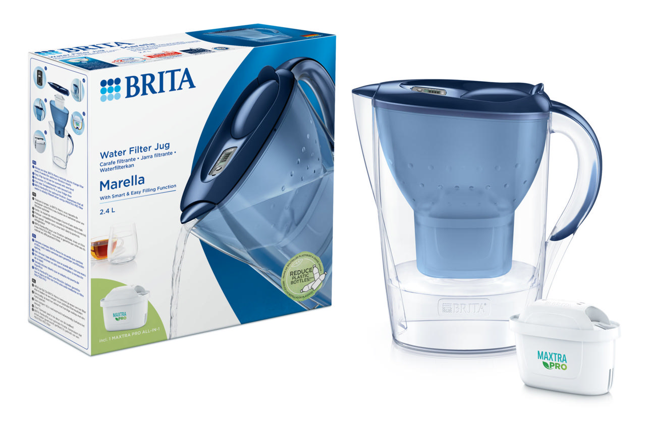 BRITA MARELLA MXPRO ΚΑΝΑΤΑ ΦΙΛΤΡΑΡΙΣΜΑΤΟΣ ΝΕΡΟΥ BLUE 2.4L