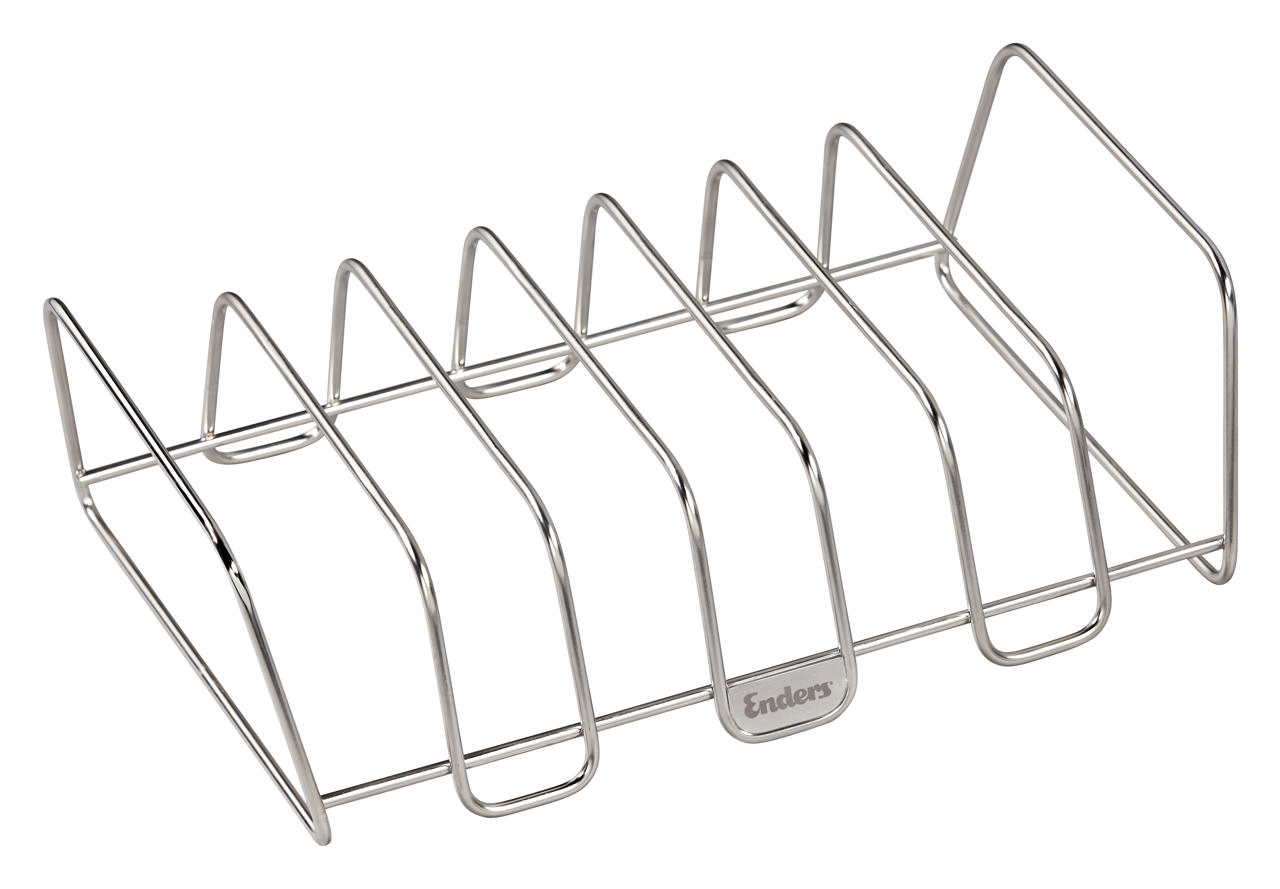 ENDERS STAINLESS STEEL RIB AND ROASTER HOLDER