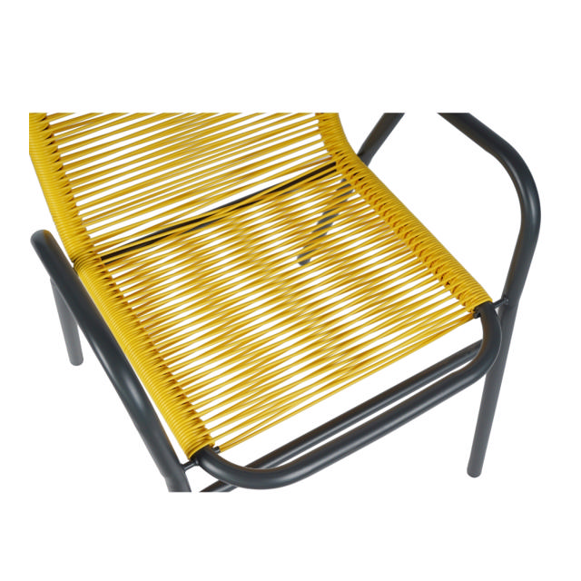 MIA METAL CHAIR - YELLOW