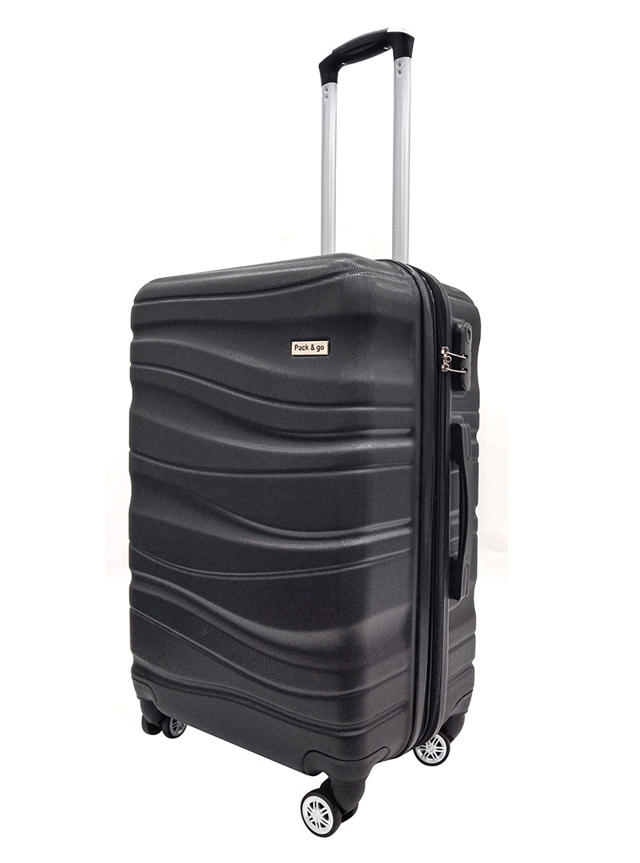 SHC LUGGAGE ABS EXTENDABLE 24IN. BLACK 