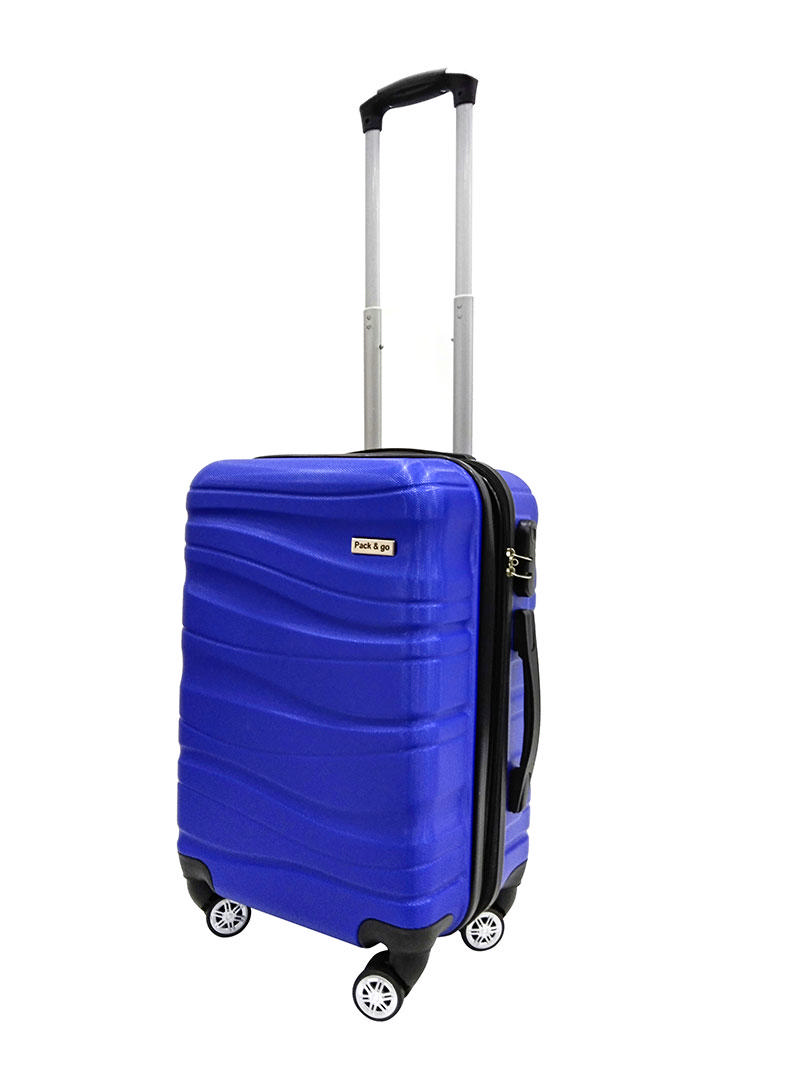 SHC LUGGAGE ABS EXTENDABLE 20IN. BLUE