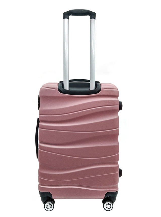 SHC LUGGAGE ABS EXTENDABLE 24IN. ROSE GOLD