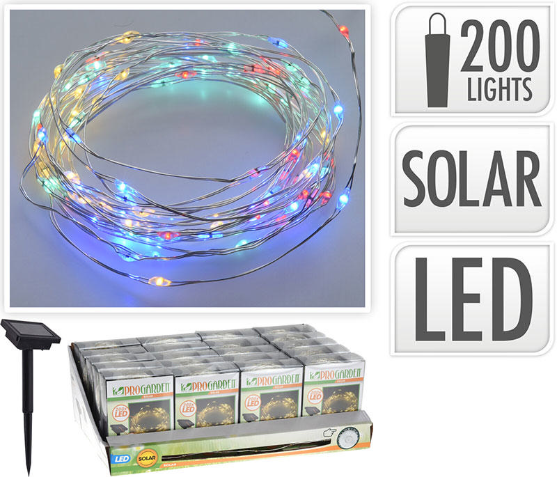 ΗΛΙΑΚΟΣ ΦΩΤΙΣΜΟΣ LED 200 WIRE