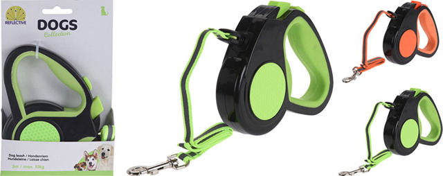 DOG LEASH AUTO REFLECTIVE 2 DESIGNS