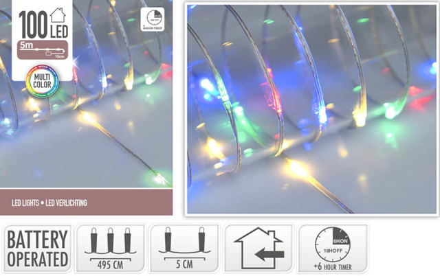 LED LIGHTS 100LED MULTI BO