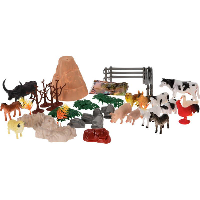 ANIMAL PV SET OF 40PCS - ASSORTED DESIGNS