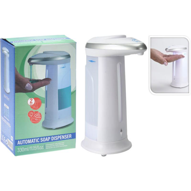 EXCELLENT HOUSEWARE SOAP DISPENSER WITH SENSOR - WHITE