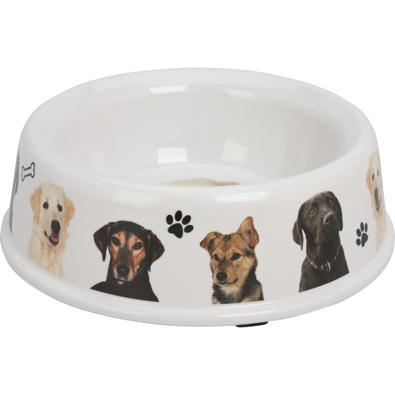 EXCELLENT HOUSEWARE DOG BOWL MELAMINE 25CM