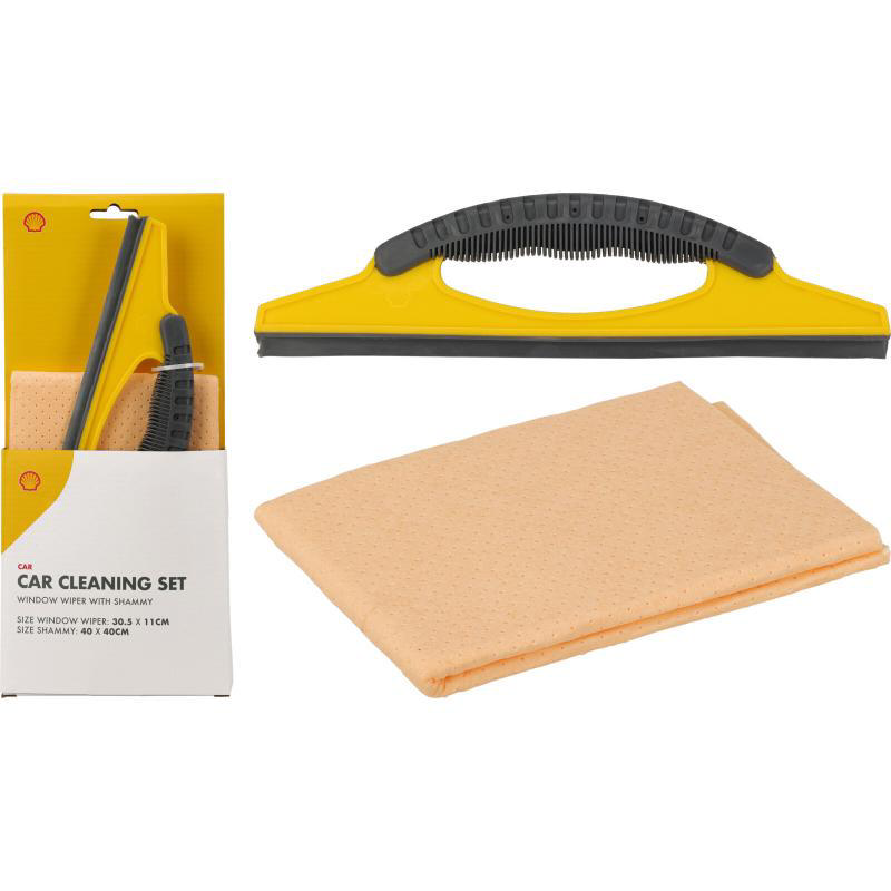 SHELL WINDOW CLEANING SET 2PCS