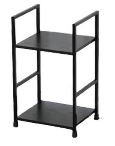 ALGERIA SHELF 2 TIER BLACK