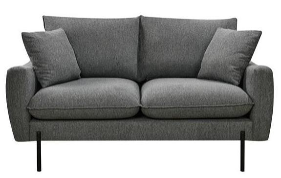 MONACO 2 SEATER SOFA GREY