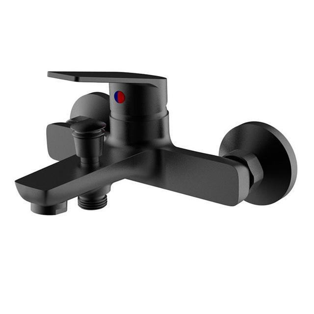 IDRO BATH MIXER KALOS - BLACK