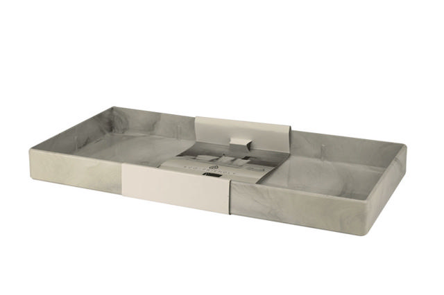 STONE ORGANIZER TRAIT WHITE