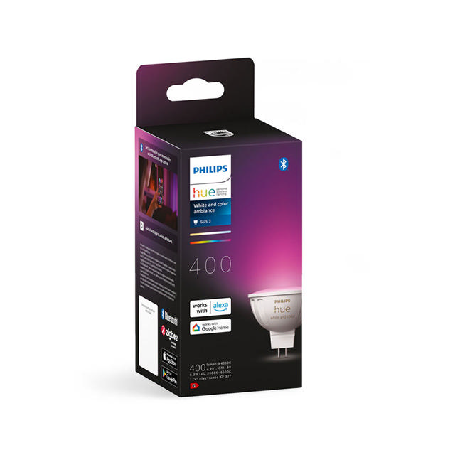 PHILIPS HUE WCA 6.3W 12V MR16 1P EU