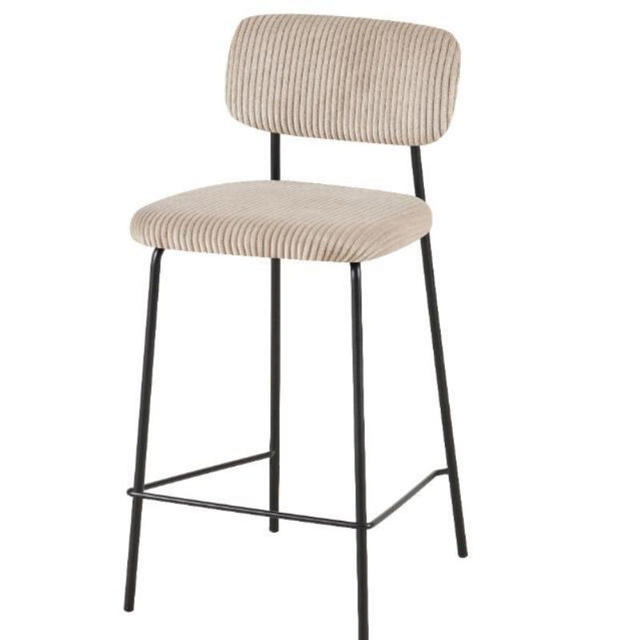 IRIA BAR STOOL - BEIGE