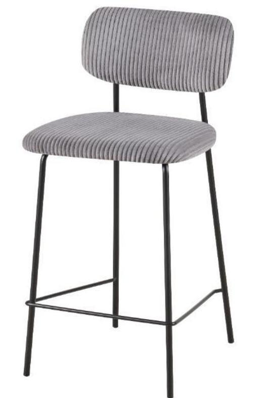 IRIA BAR STOOL - GREY