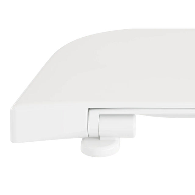 TECHNO PLAST MAJORKA TOILET SEAT SOFT CLOSE D-SHAPED - WHITE