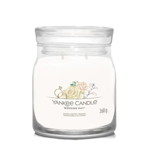 YANKEE SIGNATURE MEDIUM JAR WEDDING DAY