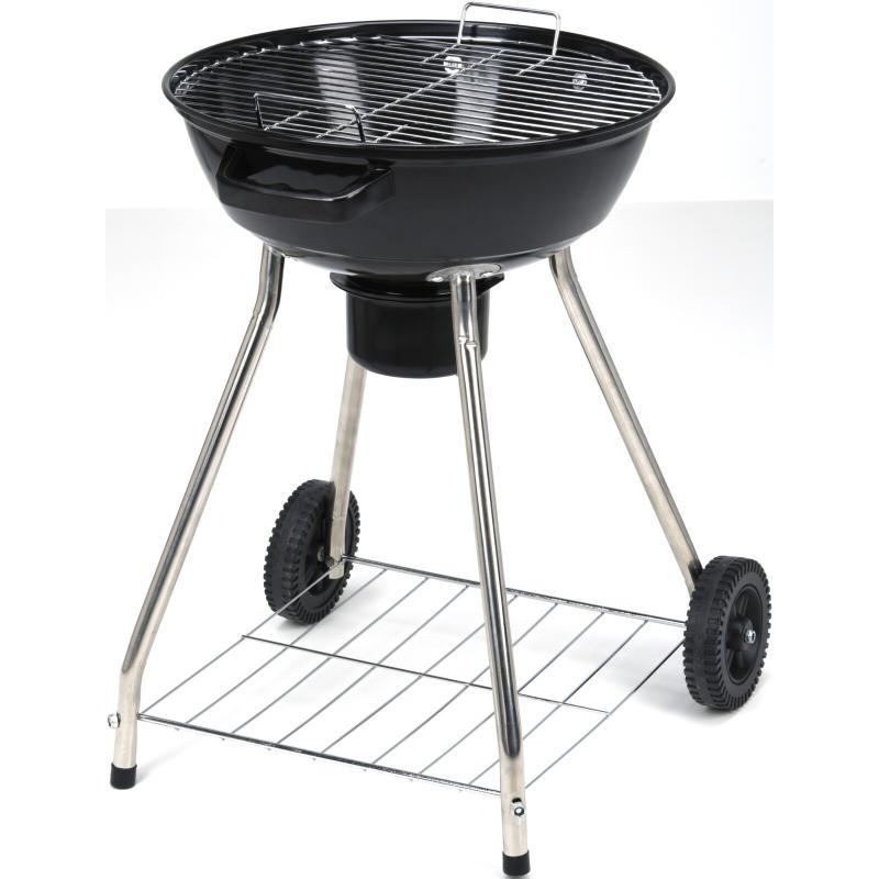 VAGGAN ΨΗΣΤΑΡΙΑ BBQ ΜΕ ΤΡΟΧΟΥΣ ΚΑΙ ΚΑΠΑΚΙ 47CM - MAYPO