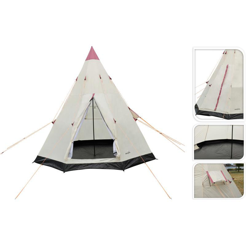 TENT TIPI 250X250X240CM - BEIGE