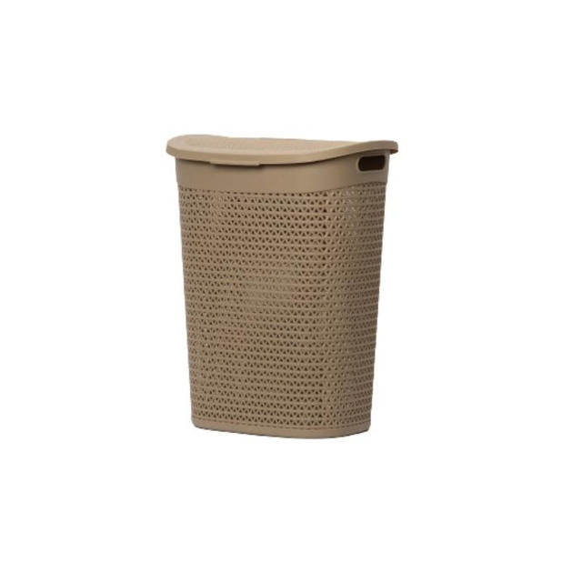 LECHE LAUNDRY BASKET 60L - TAUPE