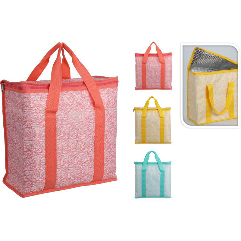 COOLER BAG STRIPED 16L  - ASSORTED COLORS