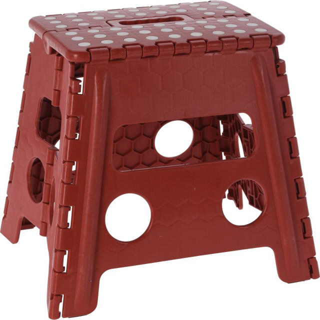 FOLDABLE STEP STOOL - ASSORTED COLORS