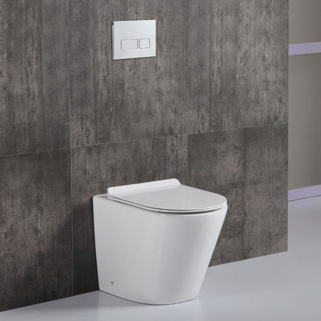 IC FLOOR TOILET - WHITE