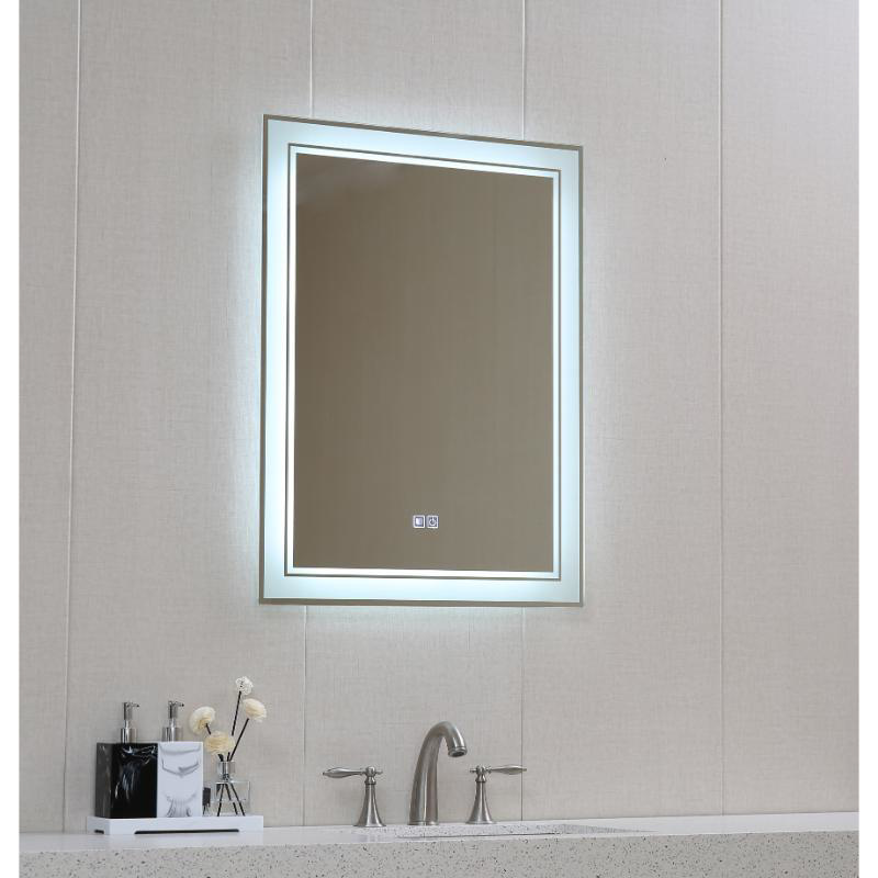 IC MIRROR LIGHT&HEAT 60X80CM