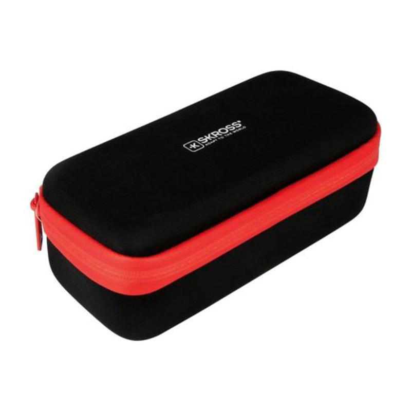 SKROSS TRAVEL POWER CASE - BLACK AND RED