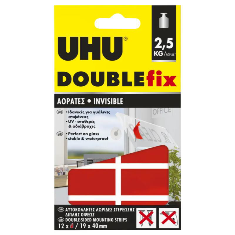 UHU DOUBLEFIX PADS INVISIBLE