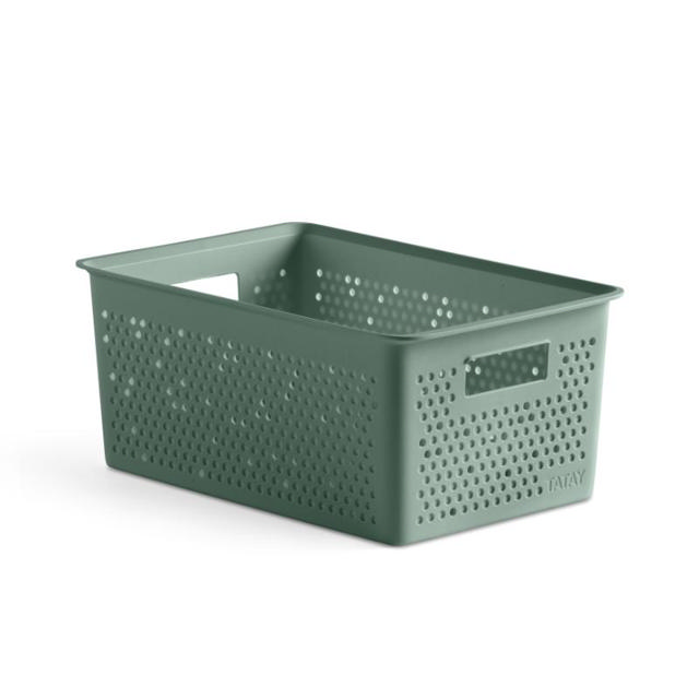 BOHOL STORAGE BASKET 4L - GREEN