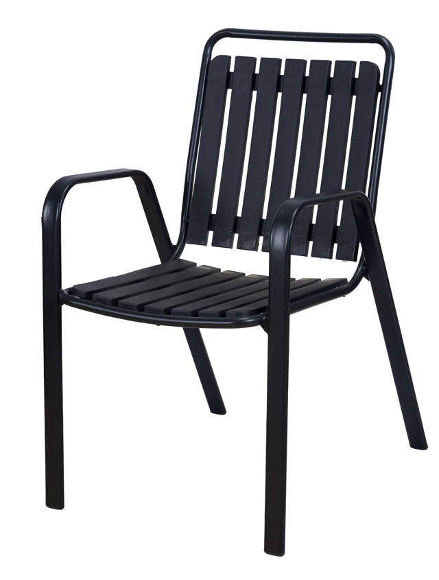 OUTDOOR CHAIR 51.5X63X42.5CM - GREY