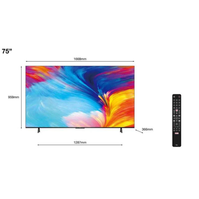 TCL 75'' 4K HDR ANDROID TV