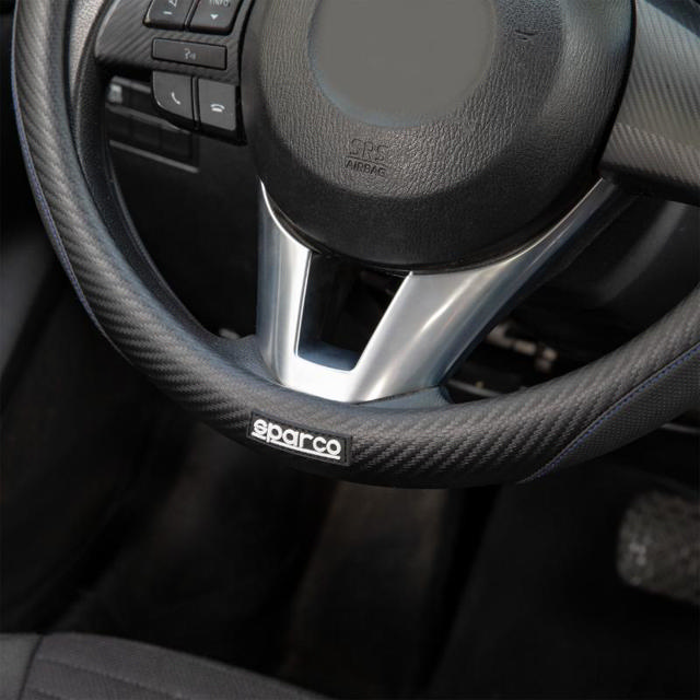 SPARCO STEERING WHEEL COVER - BLACK