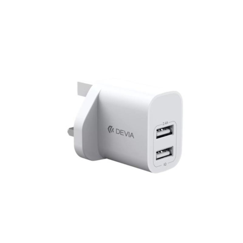 DEVIA AC/DC ADAPTOR USB 2.4A W