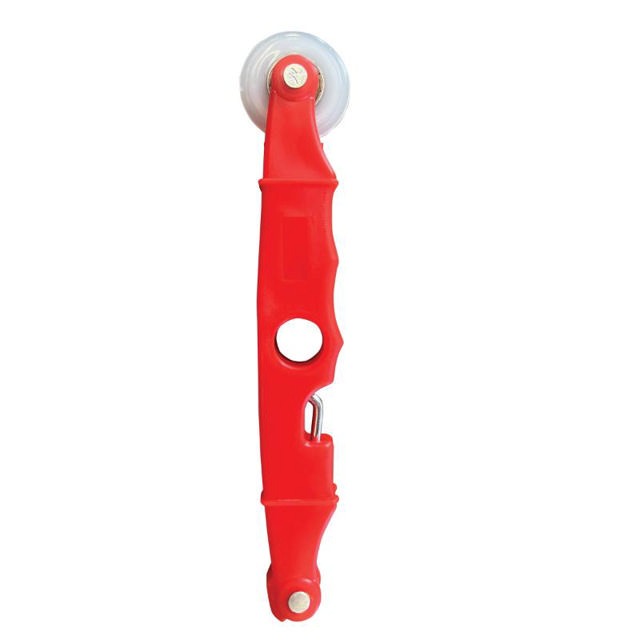 HOME & CAMP FLY SCREEN PIPING RETRACTOR 19CM - RED