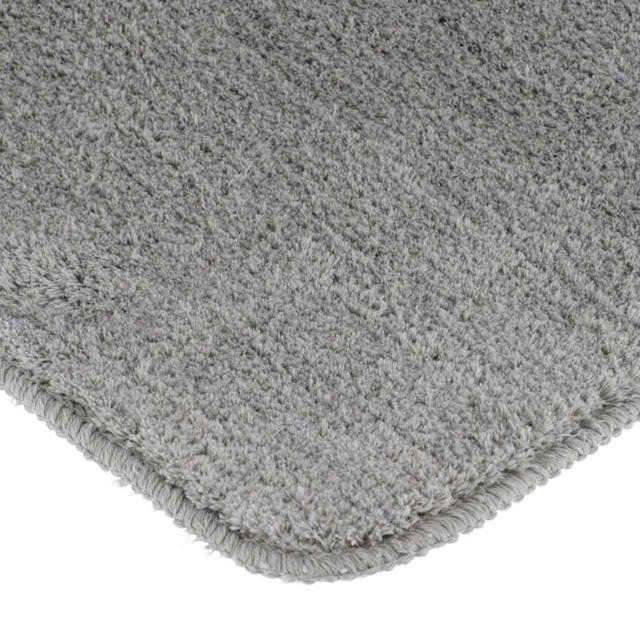 TENDANCE BATHROOM MAT MICROFIBER AND LATEX 50X120CM - LIGHT GRAY