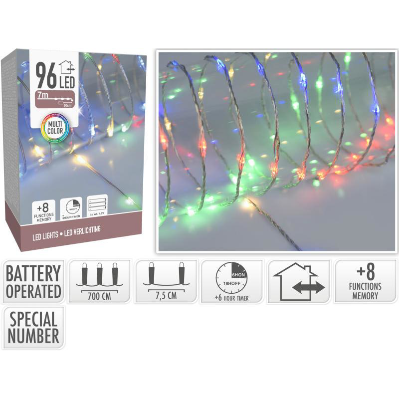 LED LIGHTS 96LED - MULTICOLOR