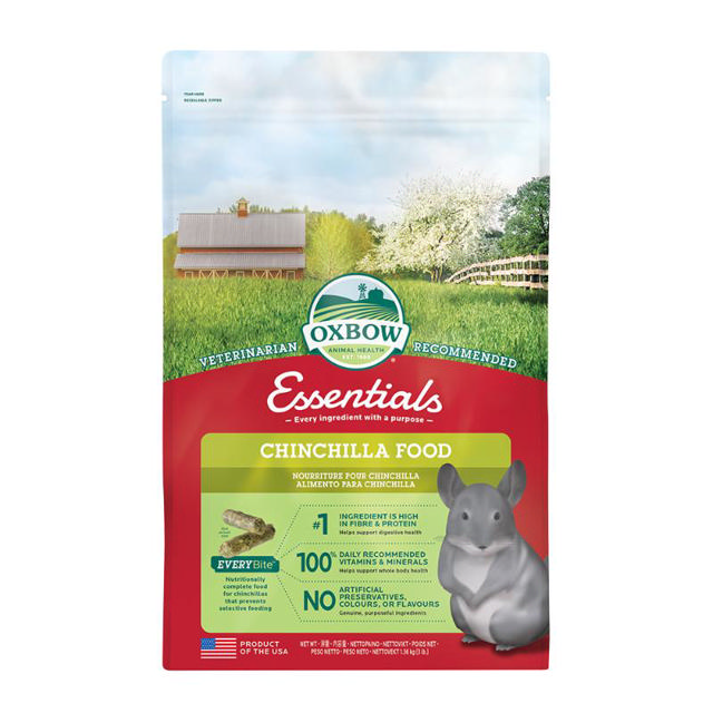 OXBOW ESSENTIALS CHINCHILLA FOOD 1.36KG