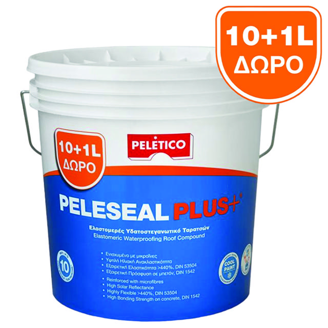 PELETICO PELESEAL PLUS WHITE 10+1L