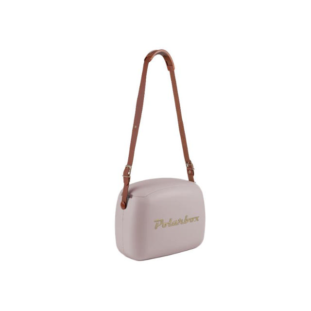 POLARBOX COOLER BAG 6L WITH LUNCHBOXES - PEARL - GOLD