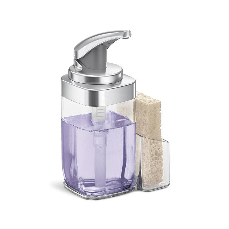 SIMPLEHUMAN SOAP DISPENSER 650ML WITH CADDY